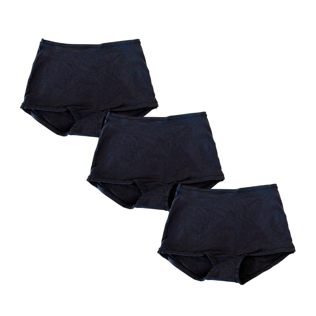 Clétte fleurie boyshort underwear 3-pack, women’s comfort underwear