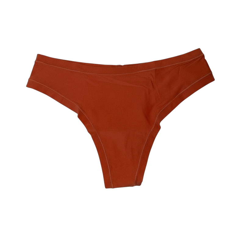 Sakura: Mid-Rise Thong: Coral Sunsets