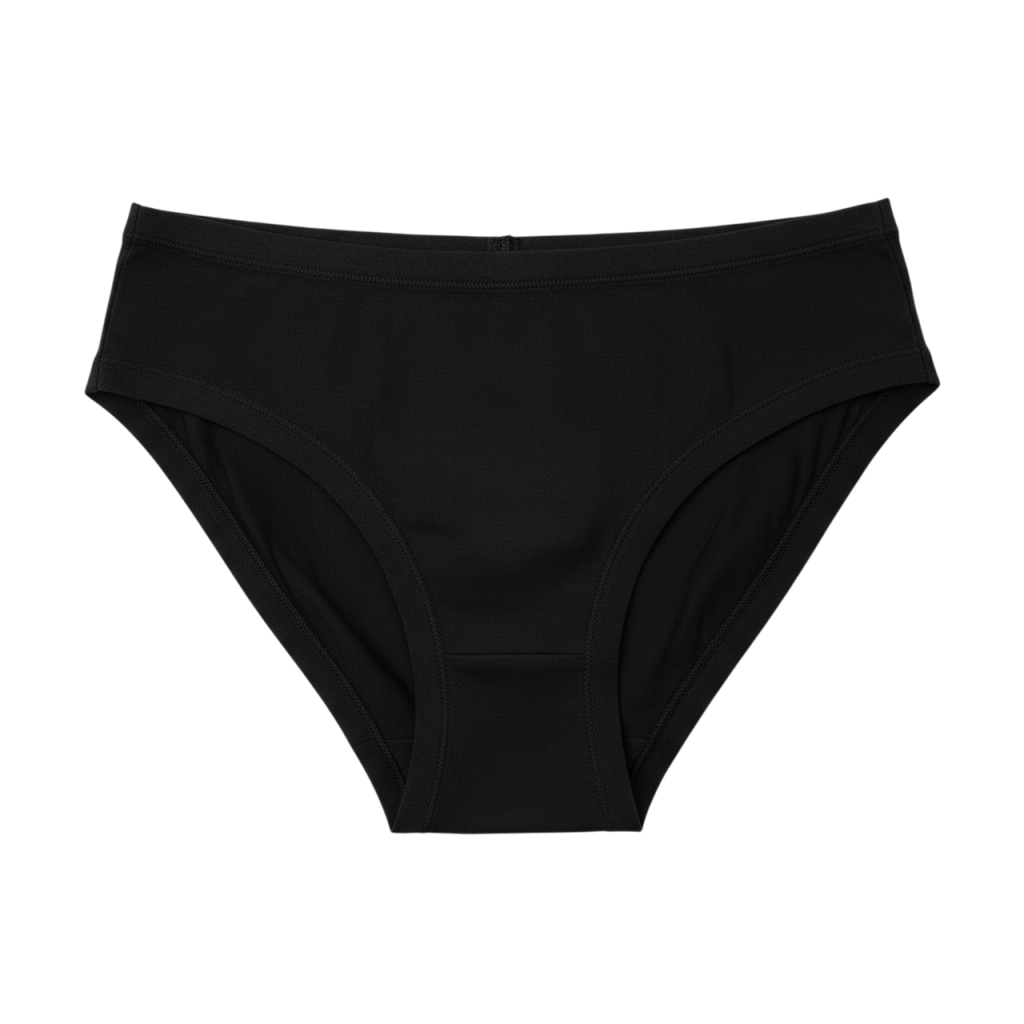 Benissa: Bikini Briefs (Mid-Rise) - Noir