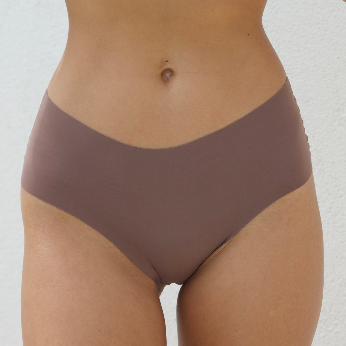 Clétte Camille seamless hipster underwear, soft women’s mid-rise everyday underwear