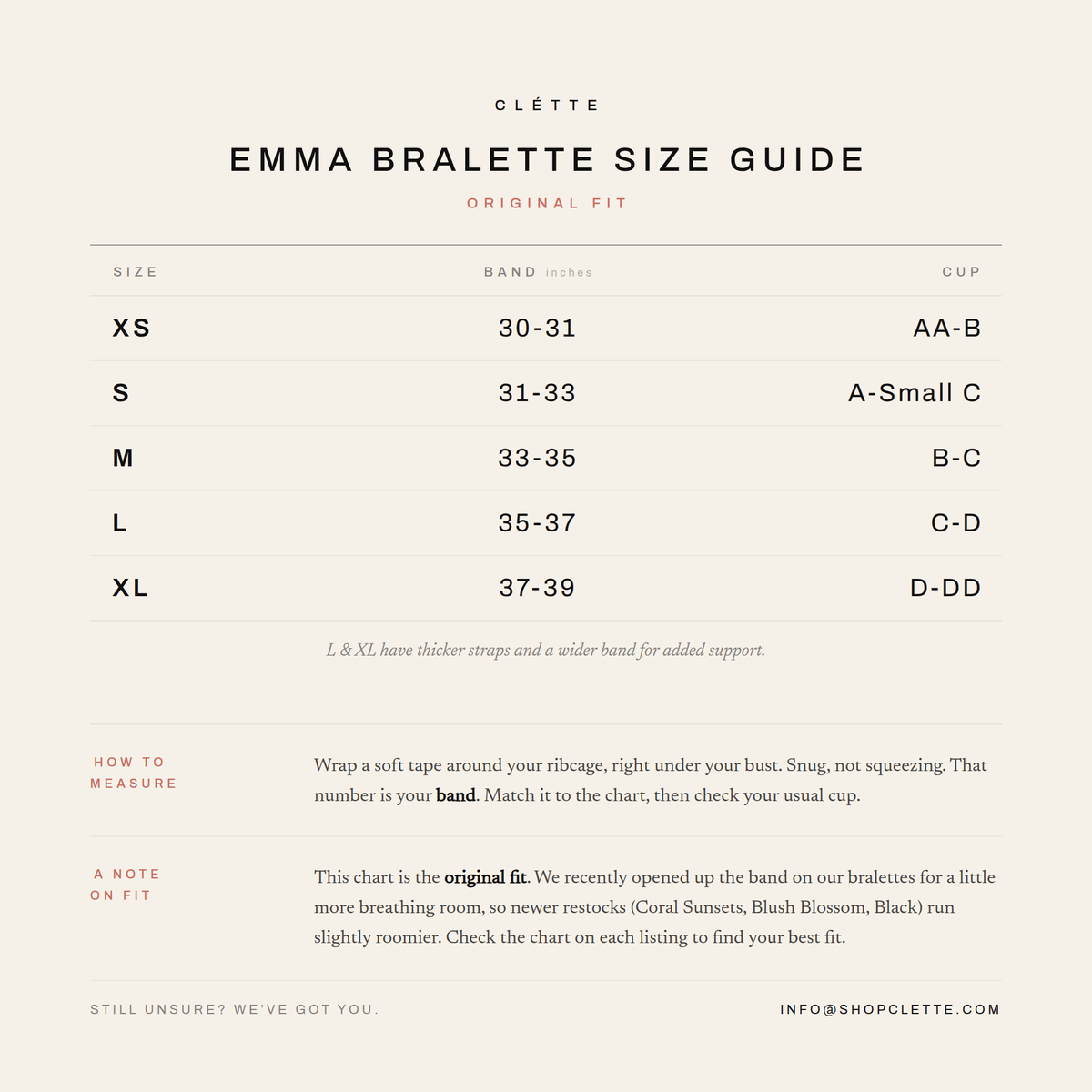 Emma Triangle – Runs Small