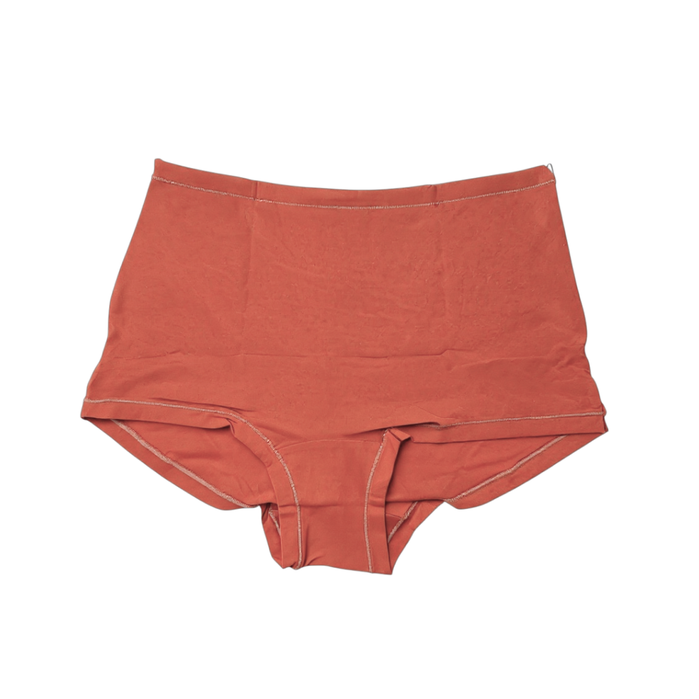 Fleurie Mid-Rise Boyshort: Coral Sunsets