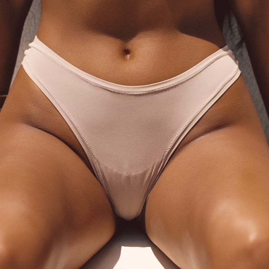 Clétte Solène thong underwear, soft women’s minimal coverage thong